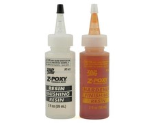 Pacer Technology Zap Z-poxy 2-Part Finishing Resin 4oz  PAAPT41 