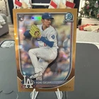 2025 Bowman Chrome ROKI SASAKI Rookie True Gold /50 Refractor RC Dodgers