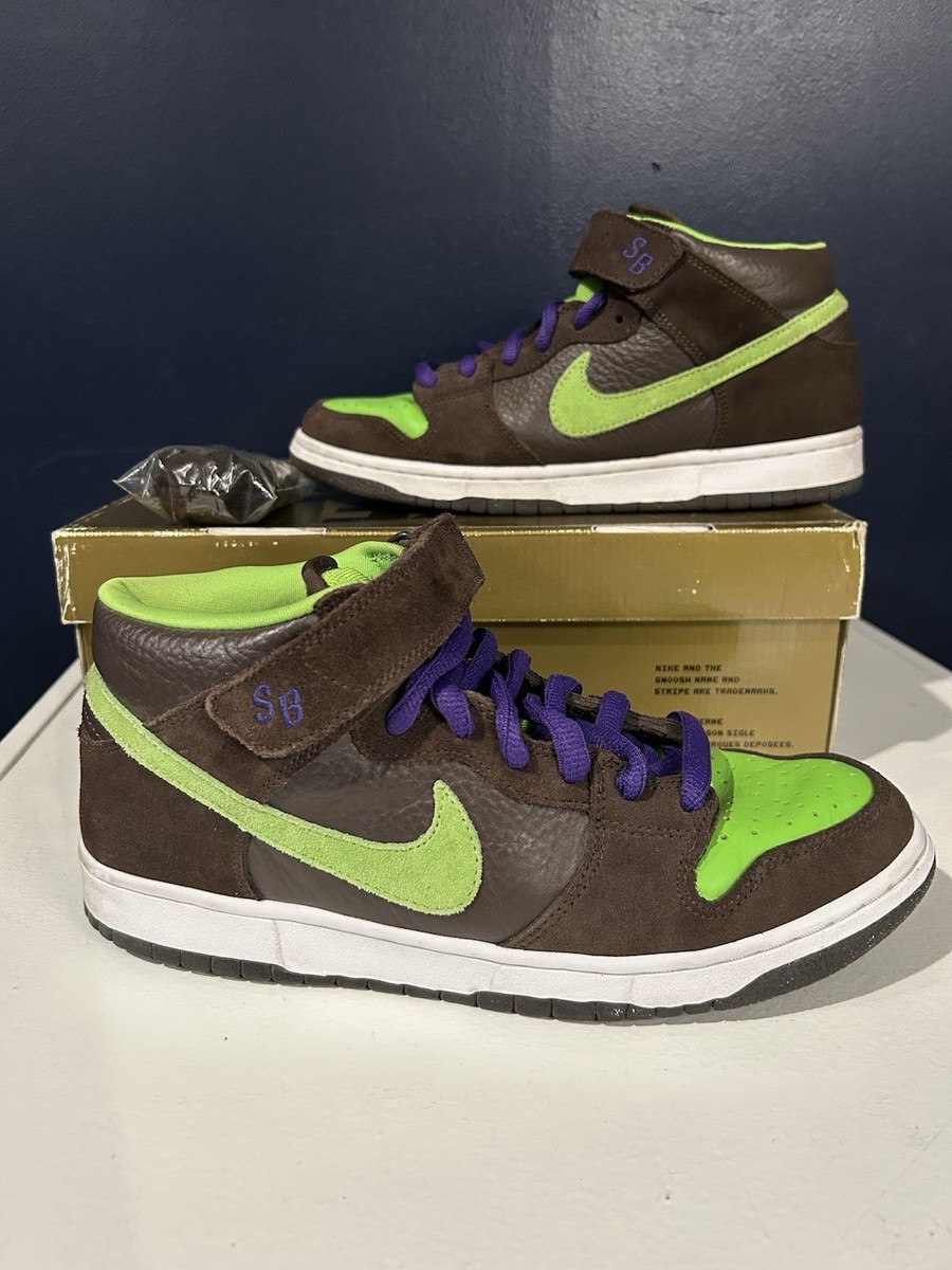 Size 9 - Nike Dunk Pro SB Mid Donatello (CLEAN!)
