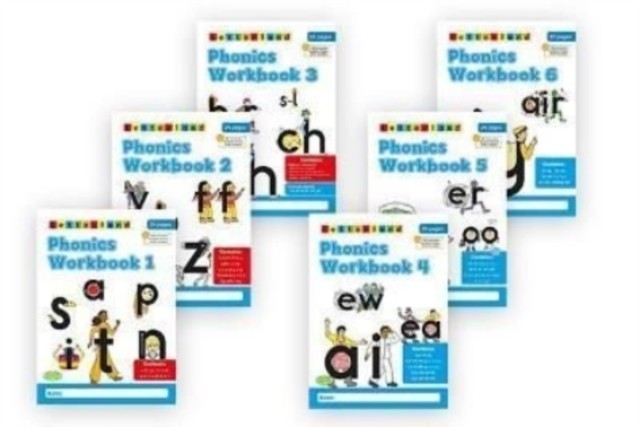 Phonics Workbooks (1-6) [2nd Edition] by Lisa Holt 9781782485803 NEW - Image 3