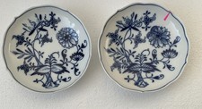 Meißen Zwiebelmuster, 2 Schälchen, Knaufzeit, Ø 13,5 cm. 1.Wahl.