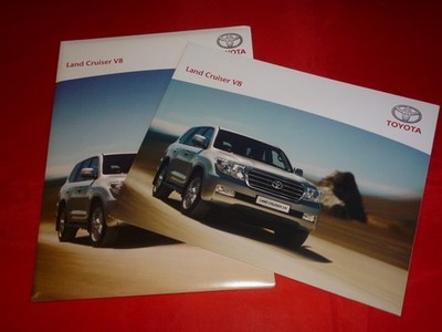 TOYOTA Land Cruiser J20 V8 + V8 Executive Prospekt Brochure + Preisliste 2007
