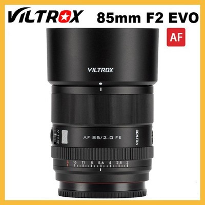 Viltrox 85mm F2.0 EVO FE Full Frame AutoFocus Prime Lens for Sony E-mount Camera