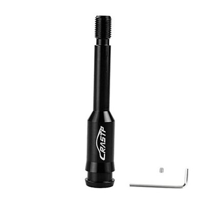 BARTOO Shift Knob Extender - Adjustable Gear Lever Extension for VW T4 () Black
