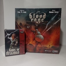 Blood Rage Board Game Brand New + Gods Of Asg...