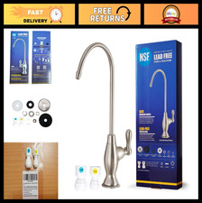 Lead-Free Reverse Osmosis Faucet - NSF Certified Brushed Nickel RO Tap for Kitch