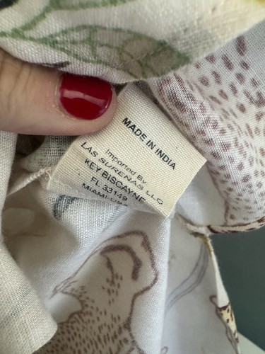 Camicia Las Sureñas in misto lino e cotone $295 taglia M - Foto 14 di 19