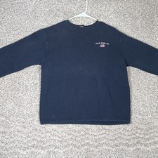 Vintage Polo Jeans Co. Ralph Lauren Sweatshirt Men  s Small USA Flag Made In USA