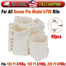 60pcs For Govee Pro H706 Outdoor Lighting Mounting Brackets/Clips ,100/150/200ft