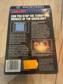 Jeu Nintendo NES Gremlins 2 The New Batch FRA 