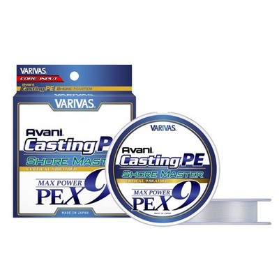 VARIVAS Braid Line Avani Casting Max Power PE X9 SHORE MASTER 200m
