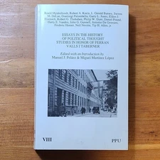 Essays In The History Of Political Thought, Studies In Honor Of Ferran Valls...