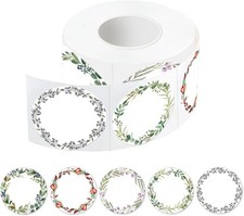 Spice Labels Stickers for Storage Organizing Tags Envelop Seal, 5 Design of