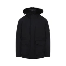 MOOSE KNUCKLES 3Q Voltaire Black Down Jacket New