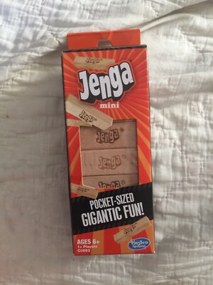 Hasbro Gaming Jenga Mini Game Brand New M
