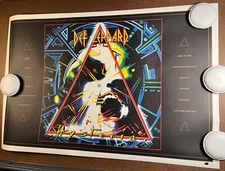 Def Leppard Hysteria Lithograph Poster x/475 EXTREMELY RARE!