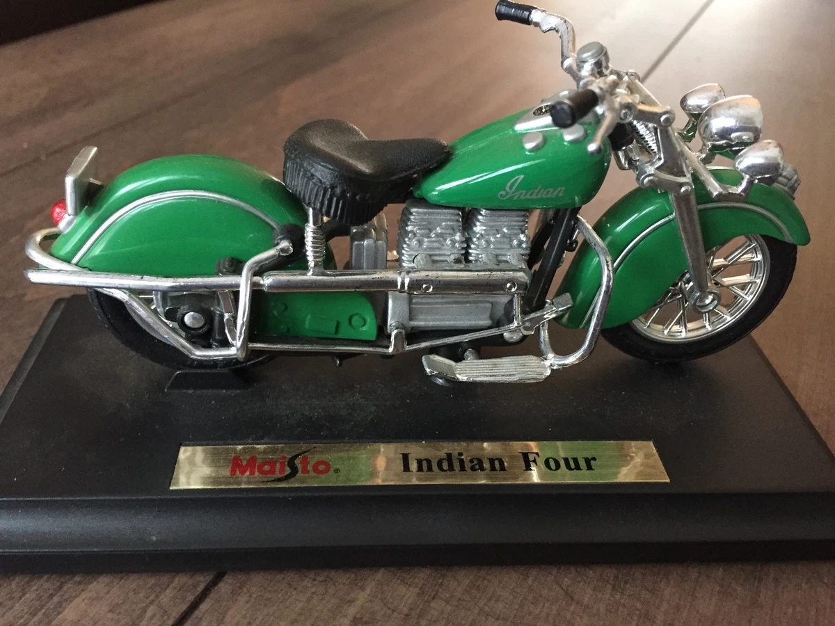 Indian Motorcycle Scale Model Indian Four Incredible Detail eBay