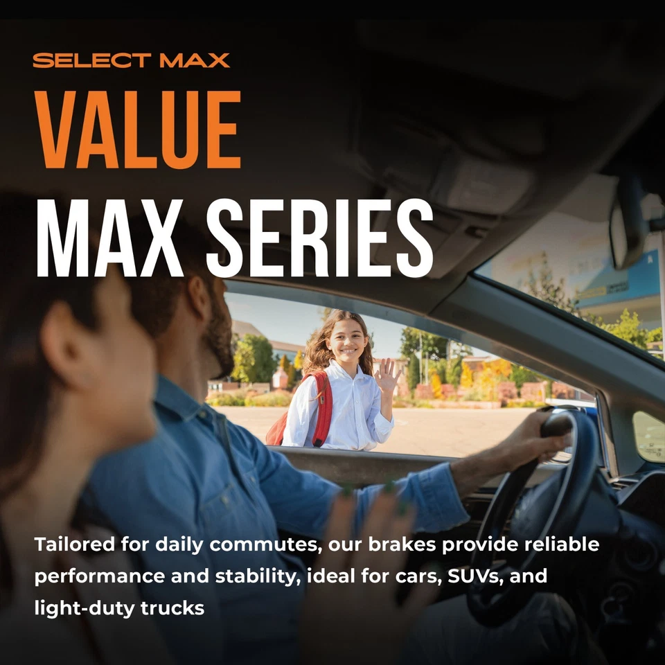 Front Brake Rotors + Ceramic Pads for 2004-2015 Audi Q7 VW Touareg - Image 2 of 4