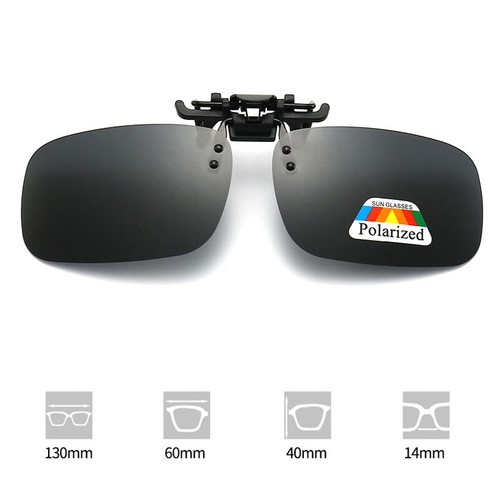 Gafas de sol polarizadas estilo abatible con clip UV400 polarizadas conducción pesca ciclismo - Imagen 12 de 55