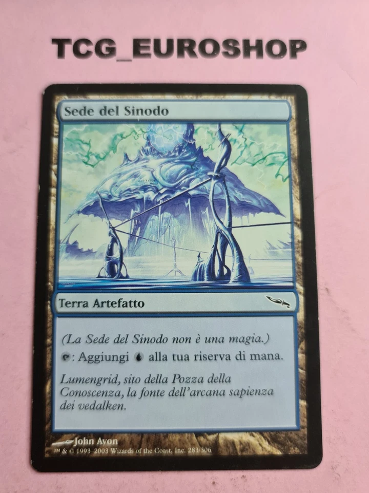 SEAT OF THE SYNOD (×2) ● MIRRODIN ● ITALIAN ● MTG ● LP/NM #2522 - Image 2 of 4