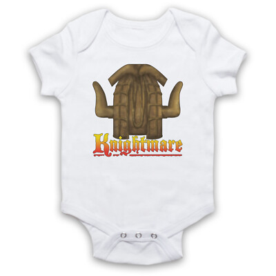 KNIGHTMARE KINDER TV LOGO RETRO VIRTUAL REALITY GAMESHOW BABY WACHSEN BABYANZUG GESCHENK