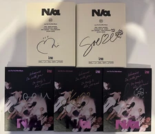 Signed MWAVE izna The First Mini Album, Mai Saebi Jiyoon Koko Jungeun