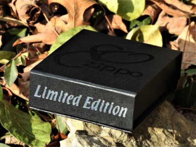 Zippo Lighter - 80th Anniversary Edition - Black Chrome Armor Case