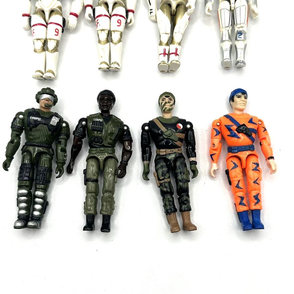 Lote de 8 figuras de acción Lanard The CORPS 3,75" de colección años 80-90 Foto 3 de 4