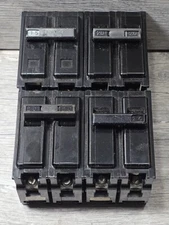 ITE QP2-B020 qty 3 Double Pole 20a Circuit Breakers - QP2-B015 - qty 1