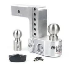 WS6-2.5 WEIGH SAFE 6IN DROP HITCH w2.5IN SHANK MAX TONGUE 2200 MAX TRAILER 18500