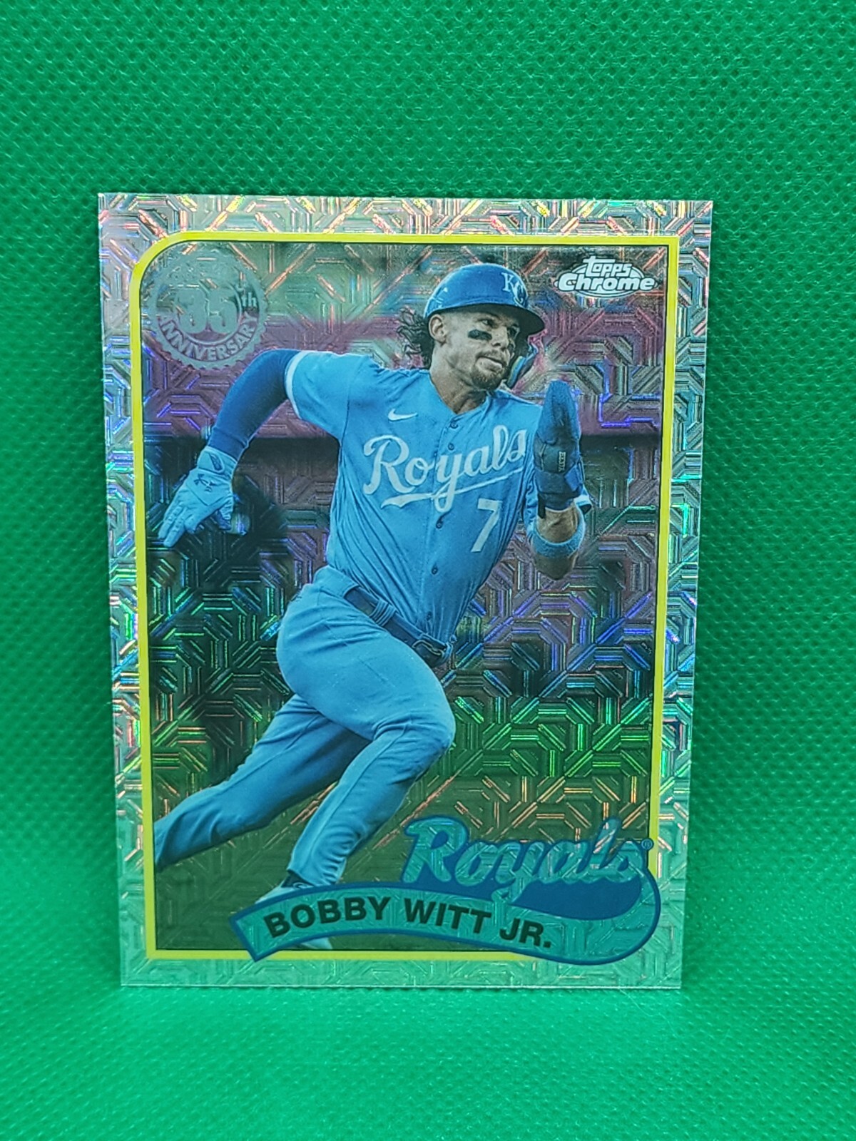 2024 Topps Silver Pack Chrome Bobby Witt Jr. 1989 35th Anniversary #T89C-85
