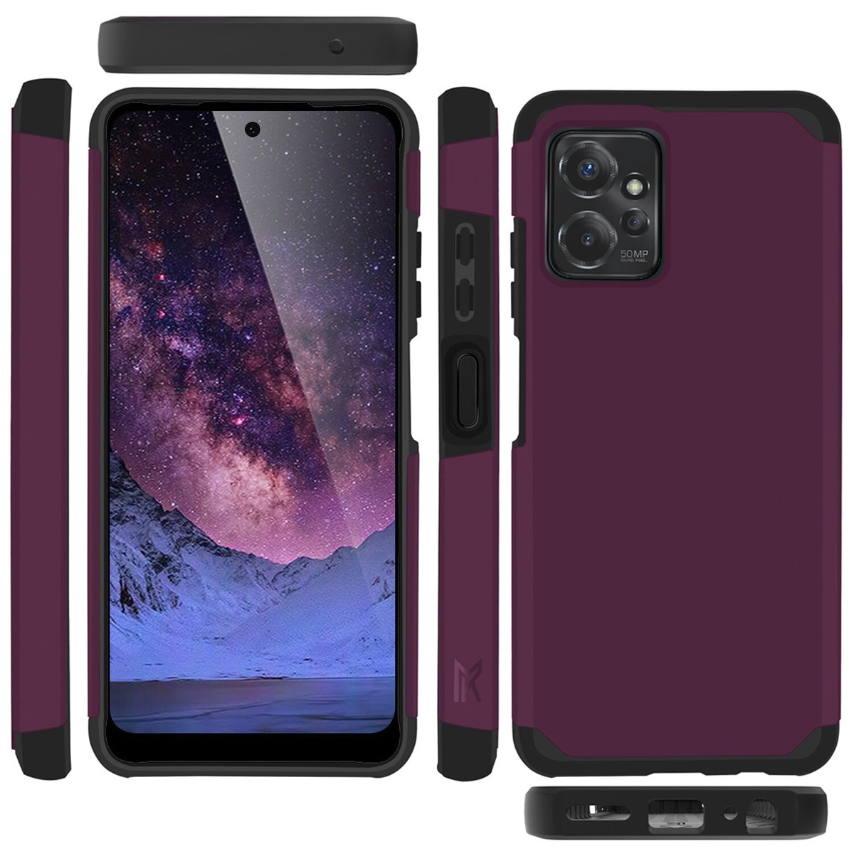 Moto G Power 2021 Wallet Case Shockproof Phone Case Tempered Glass For Moto G Power 5G 2024 - Carbon Fiber TPU Cover Phone Case For Moto G Stylus 5 G - Foto 5