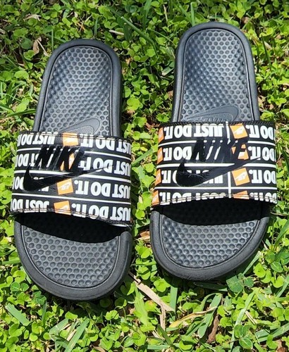 Nike Benassi JDI Print Just Do It Black 