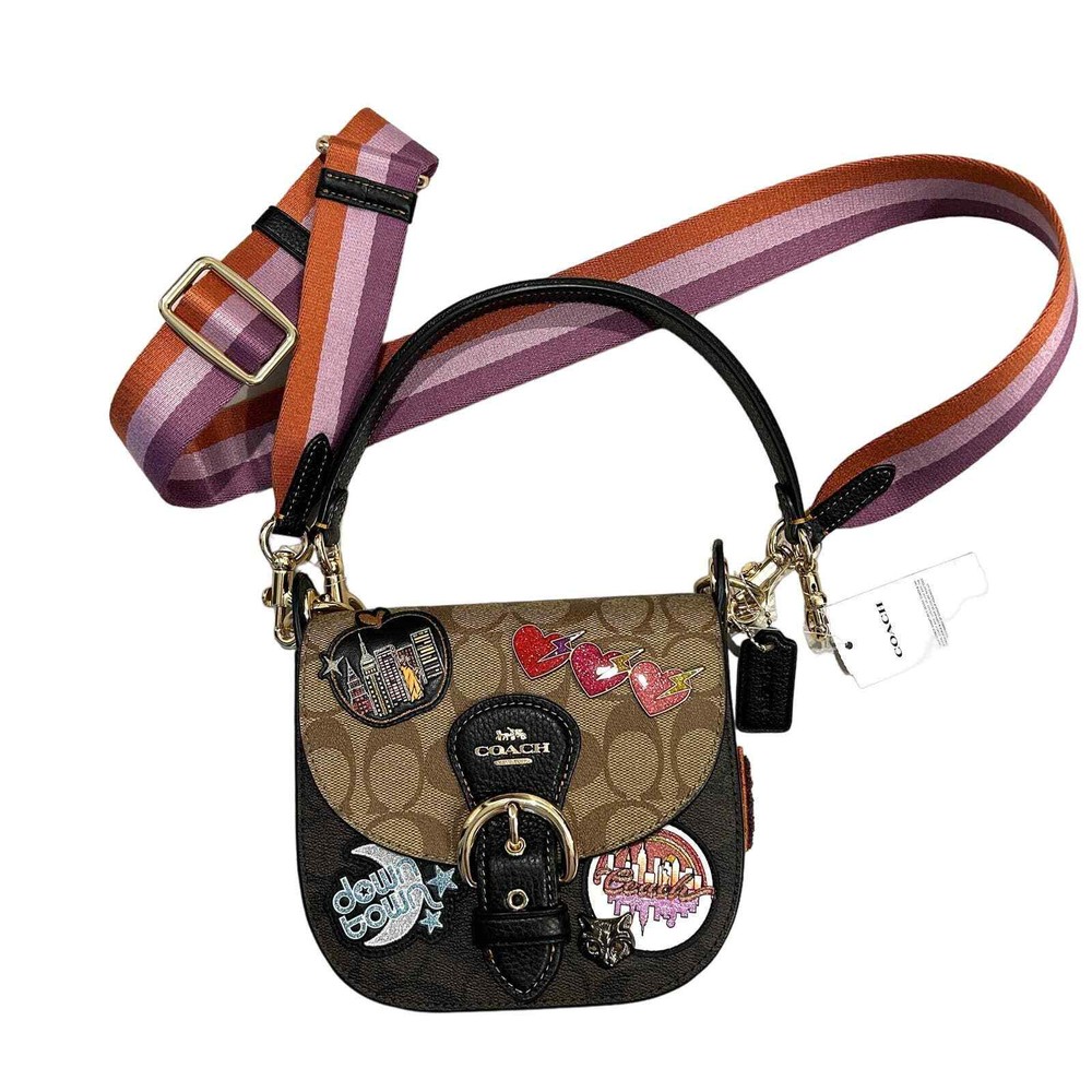 Coach | Disco Signature Crossbody Down Down New York City NWT