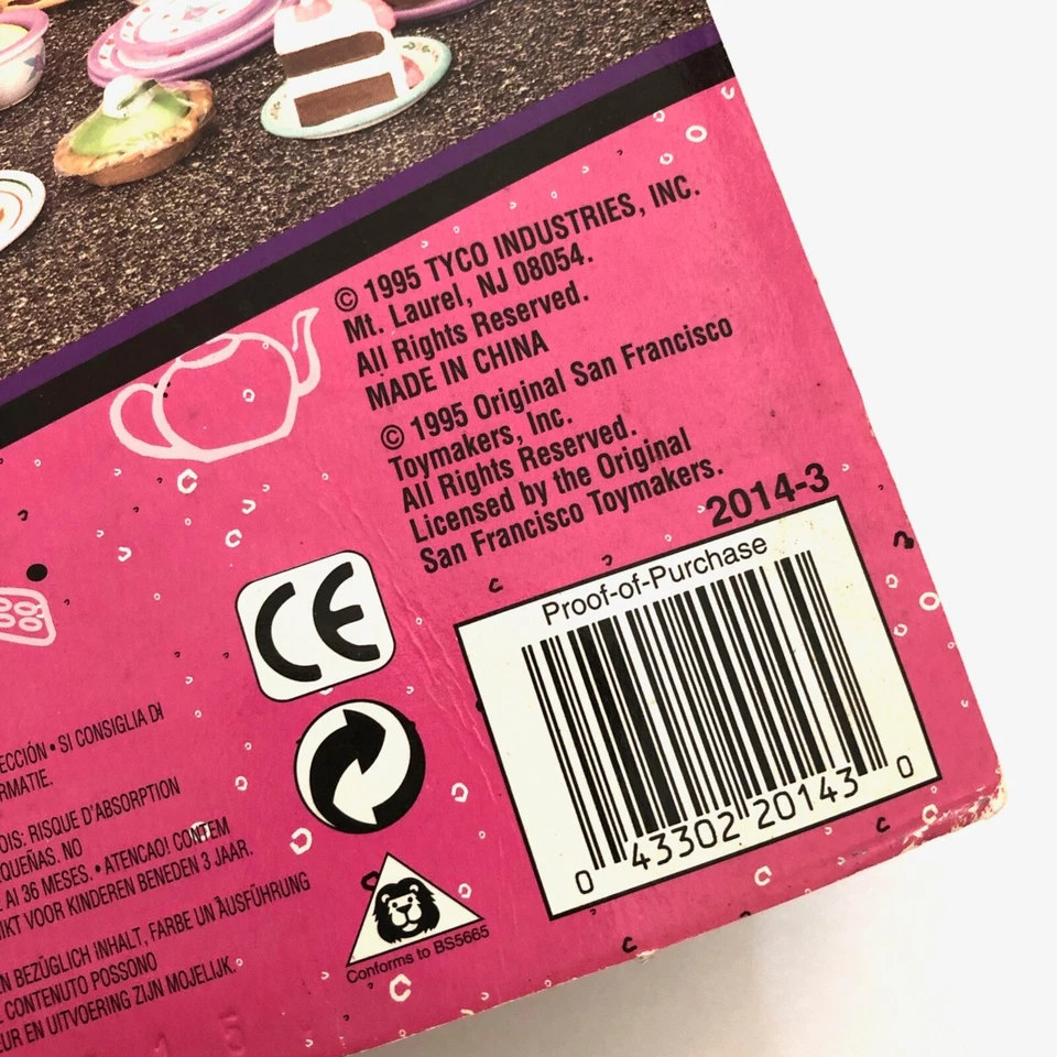 Tyco Kitchen Littles LUNCH FUN - Barbie Play Food - 1995 - New in Package - Image 4 of 4