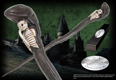 Death Eater Snake Wand 13.5'', Official Noble Collection, Wizarding World, Nagini