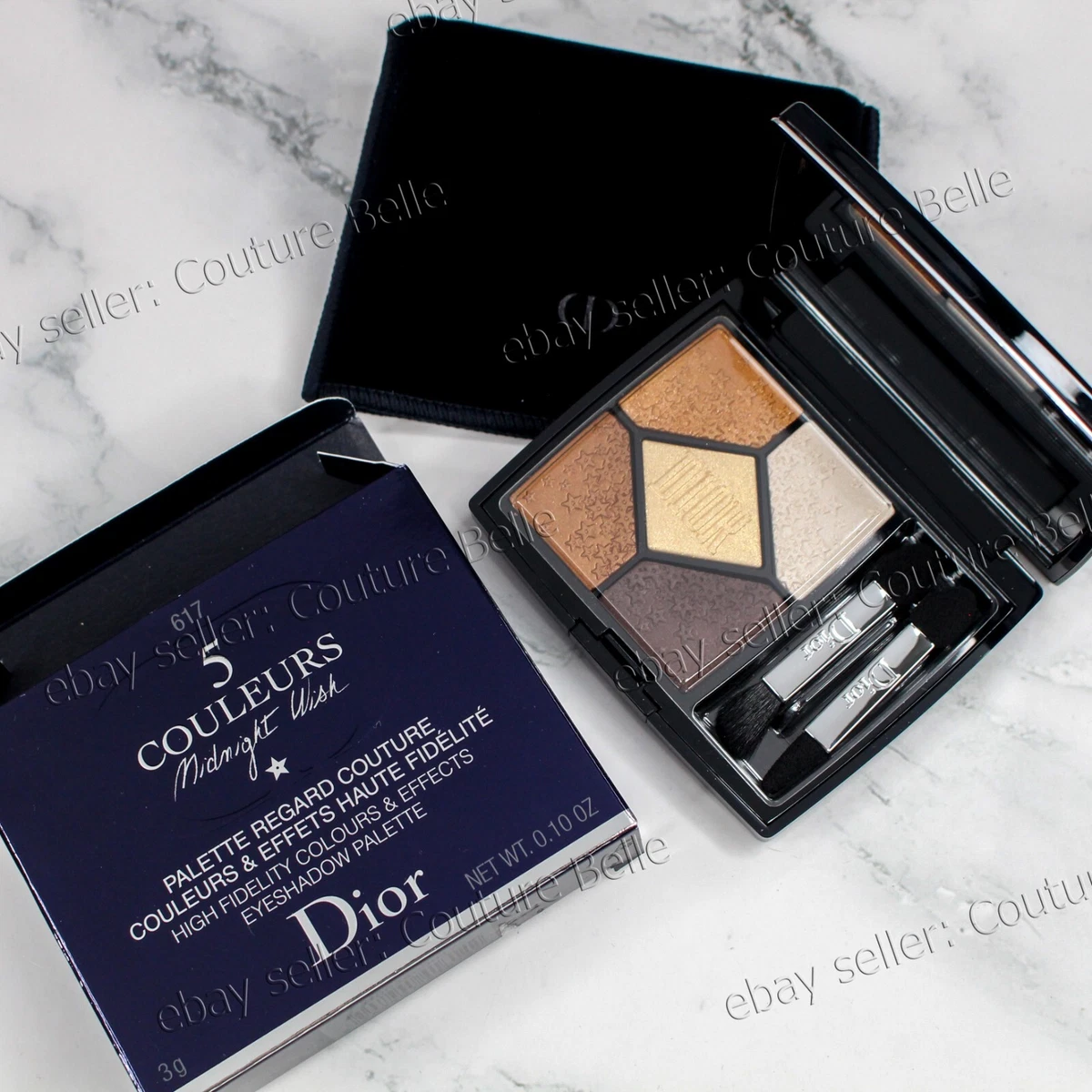 RARE Dior 5 Couleurs Colors Midnight Wish Holiday Eyeshadow Palette LUCKY STAR eBay