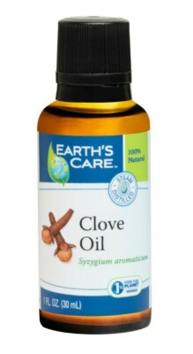 Earth's Care Pure Clove Essential Oil, Steam-Distilled, Bottled in USA 1 FL OZ
