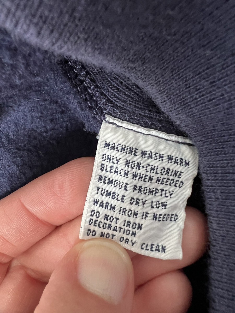 Polo Ralph Lauren Full Zip Hoodie Sweatshirt Medium Navy