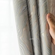 Thick High-precision Black-out Curtain for Living Room Bedroom High-end Jacquard