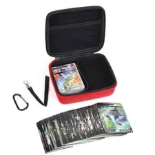 （Ready stock）New Pokemon Card Case POKEMON Trading Cards Collection Holder Game 