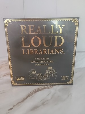 REALLY LOUD LIBRARIANS A Merciless Word Shouting Board Game