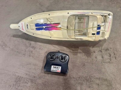 Vintage 1998 NIKKO SEA RAY Remote Control RC Boat RDC-19053 UNTESTED 