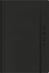 Releather Daily Schwarz 21 Terminplaner Gross Din A5 Termin Kalender Mit Ebay