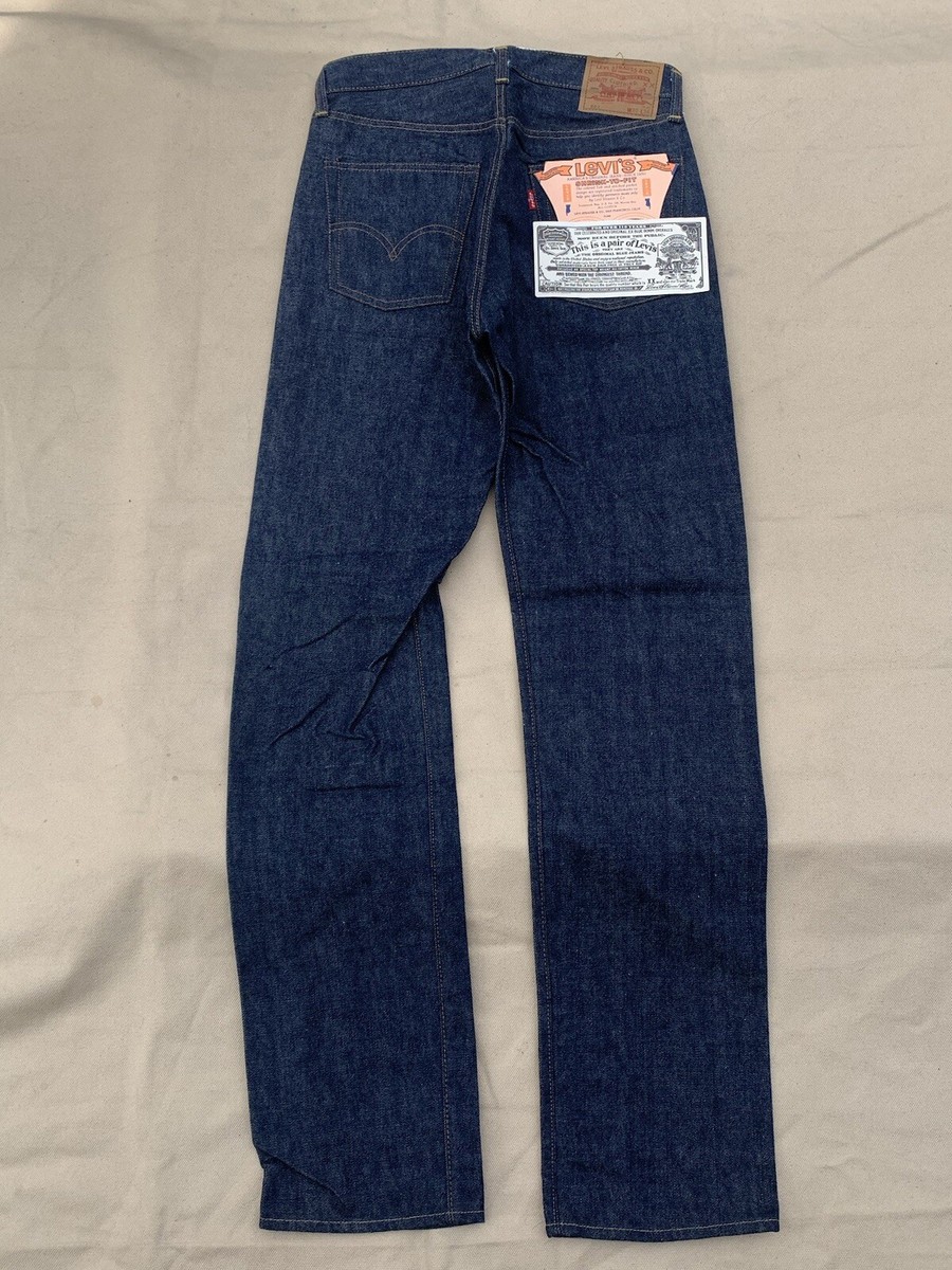 Deadstock Vintage LEVI'S 501 big E redline selvedge USA Deadstock Vintage LEVI'S 501 big E redline selvedge USA