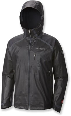 Columbia Men's Ex Diamond Shell Titanium Jacket $400, Sz S, NWT!
