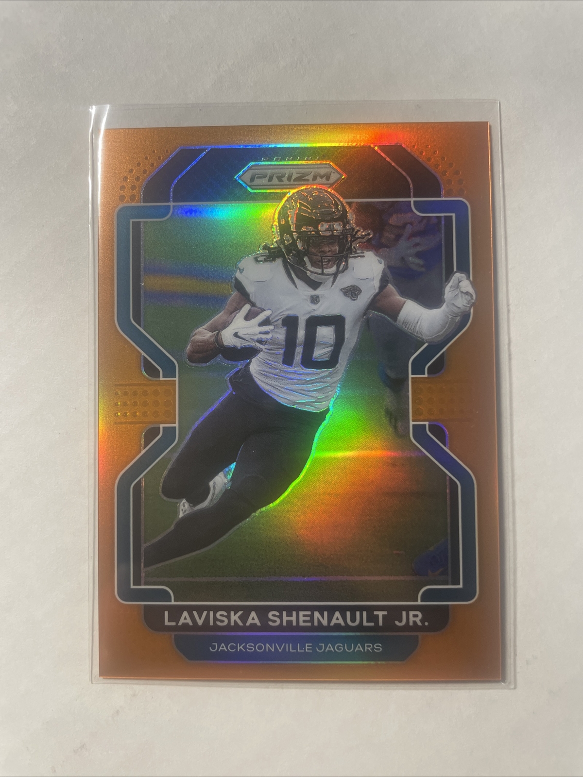 2020 Panini Prizm Football Laviska Shenault Jr. RC #350 Orange Prizm #/249