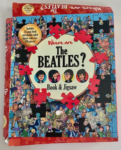 WHERE ARE THE BEATLES? 336 PIECE JIGSAW PUZZLE + 24 PAGE BOOK - Bild 1 von 3