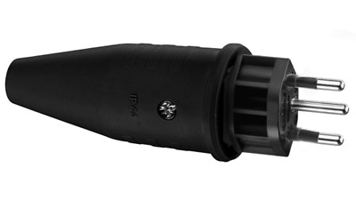 SEV12S0 ABL Sursum Swiss Netzstecker, 10A, Kabelhalterung, 250 V