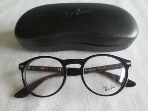 Ray Ban black glasses frames. RB 5283 2000. With case. | eBay